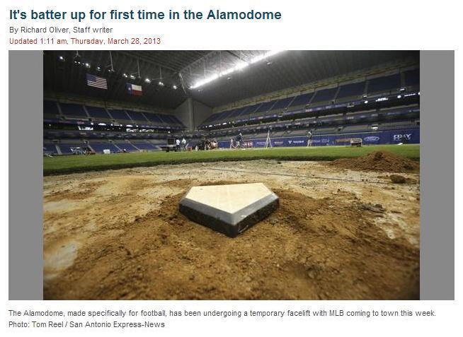 Alamodome baseball stadium - Castro rigged this DEAL so the city gets nothing (while City already has $9 BILLION debt); rent-free Alamodome; Castro & co. get free skybox seating and free parking. Corruption involving real estate requires removal from office for MALFEASANCE according to the City Charter. Vote Michael for Mayor michaelformayor.info